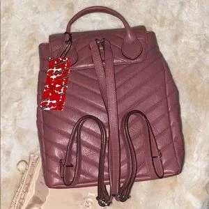 RARE & STUNNING! LODIS Carmel Hermione Quilted Leather Backpack – In Rosewood Lodis | Bags | Rare Stunning Lodis Carmel Hermione Quilted  main image 4